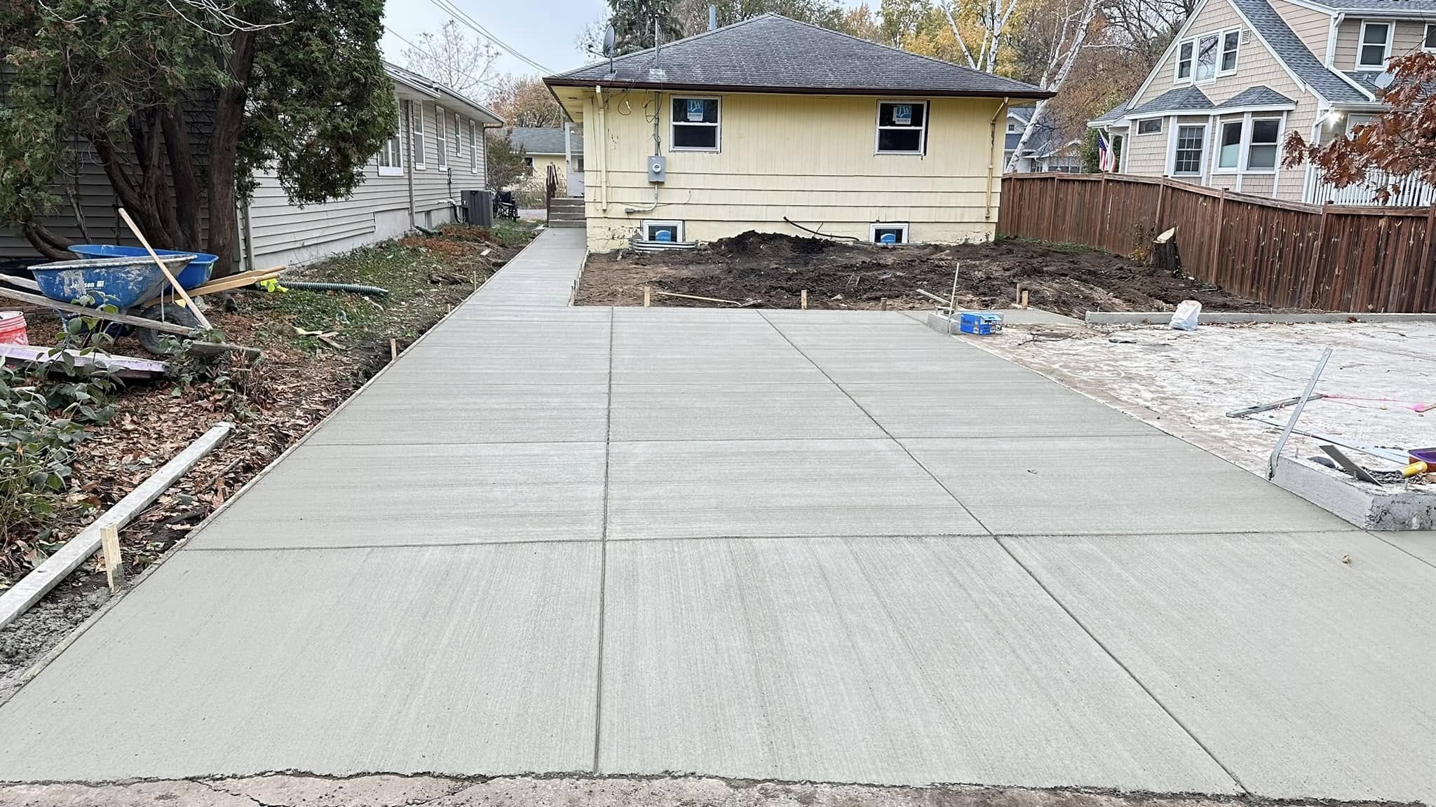 Concrete work Central Minnesota