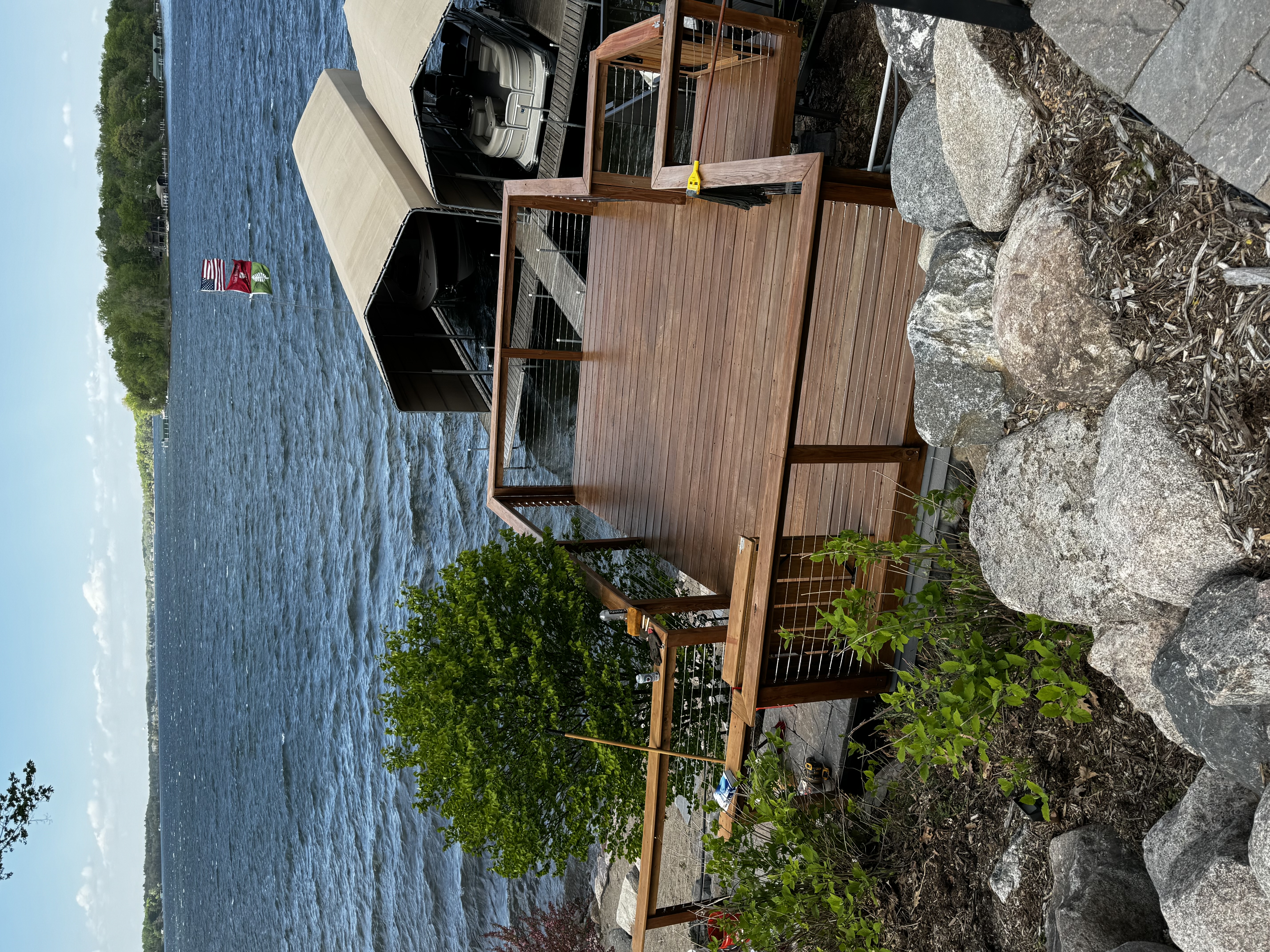 Deck construction Central Minnesota